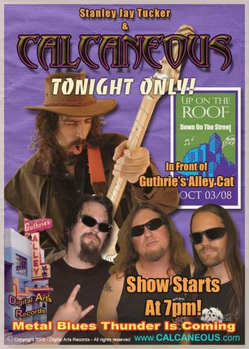 guthrie's street fair concert hand-out