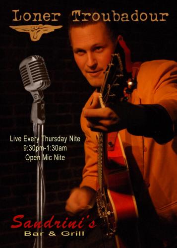 loner troubadour handout